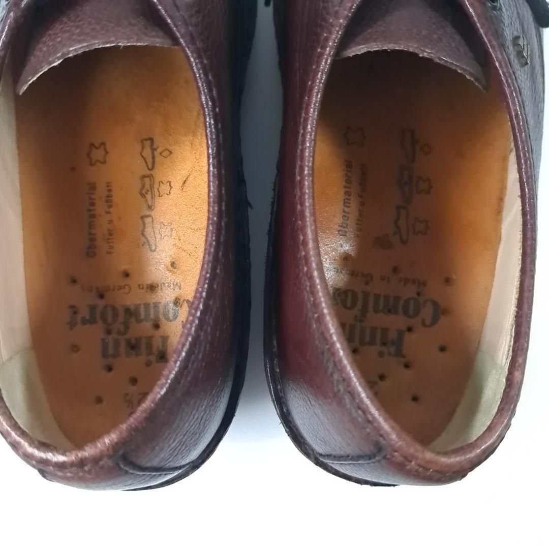 Finn Comfort コンフォートシューズ ボルドー 22.5cm レース