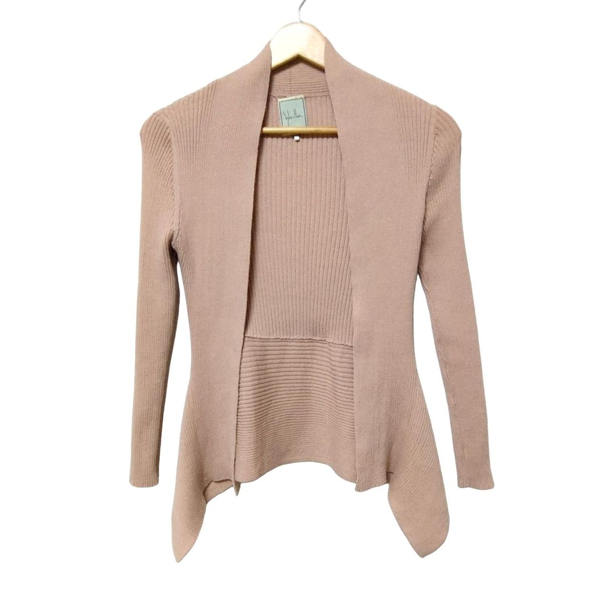 カプリシュレマージュ カーディガン風バイカラーレイヤードプルオーバー セール】カーディガン風バイカラーレイヤードプルオーバー（Tシャツ