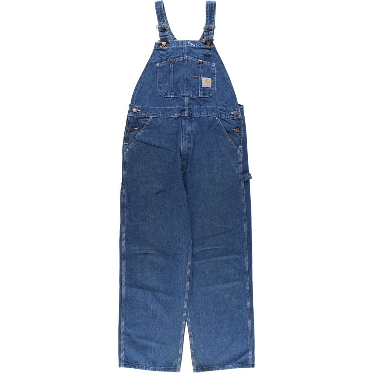 古着 カーハート Carhartt デニムオーバーオール メンズw33相当|eaa578945
