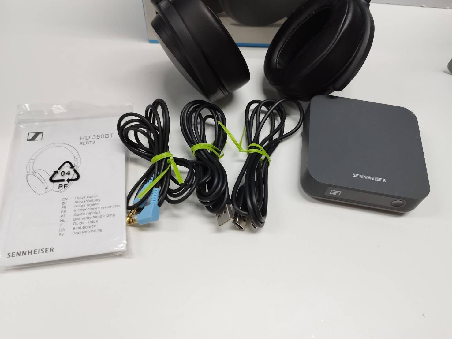 SENNHEISER HD 350BT SEBT3 ワイヤレスヘッドホン ブラック