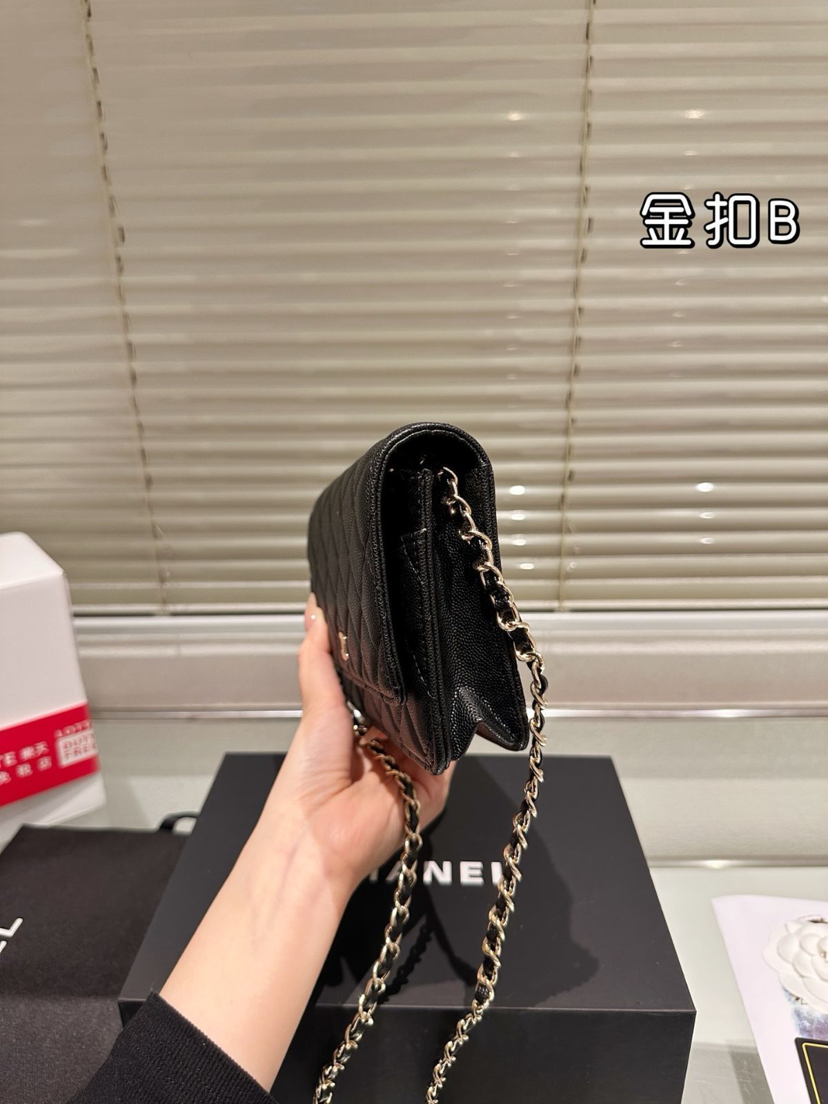 今日特価】Chanel Woc 19 Wallet on Chain チャネル 19