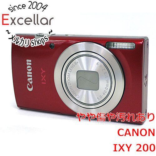Canon IXY 200 Canon IXY 200 美品 箱付き 付属品有り レッド PC2333 