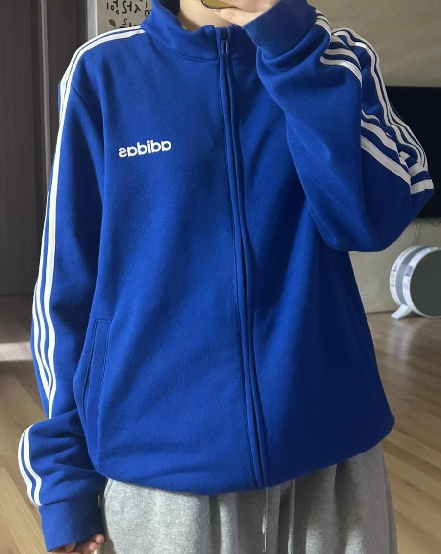 【Bunjang商品韓国直送】adidas(アディダス) ジャージ 青 L