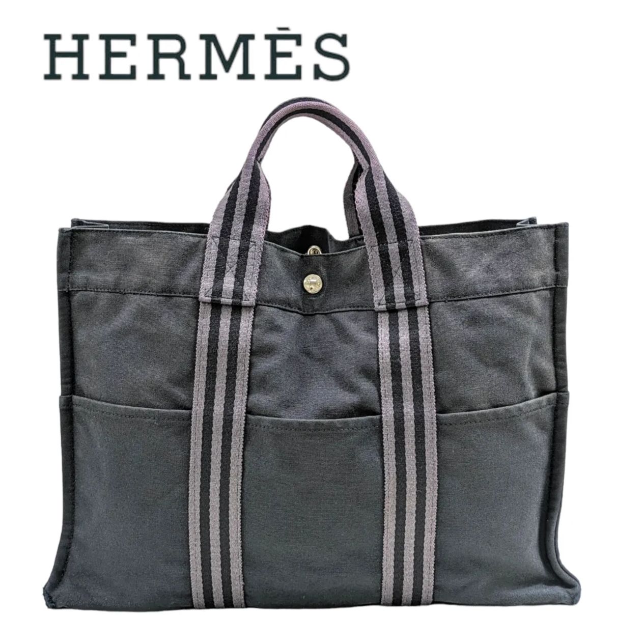 大人気】 HERMES エルメス フールトゥ MM トートバッグ ハンドバッグ