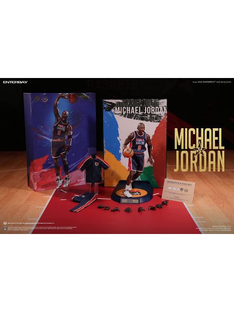 新品 エンターベイ マイケル・ジョーダン バルセロナ 1992 限定 NBA 新品 エンターベイ マイケル・ジョーダン バルセロナ 1992 限定
