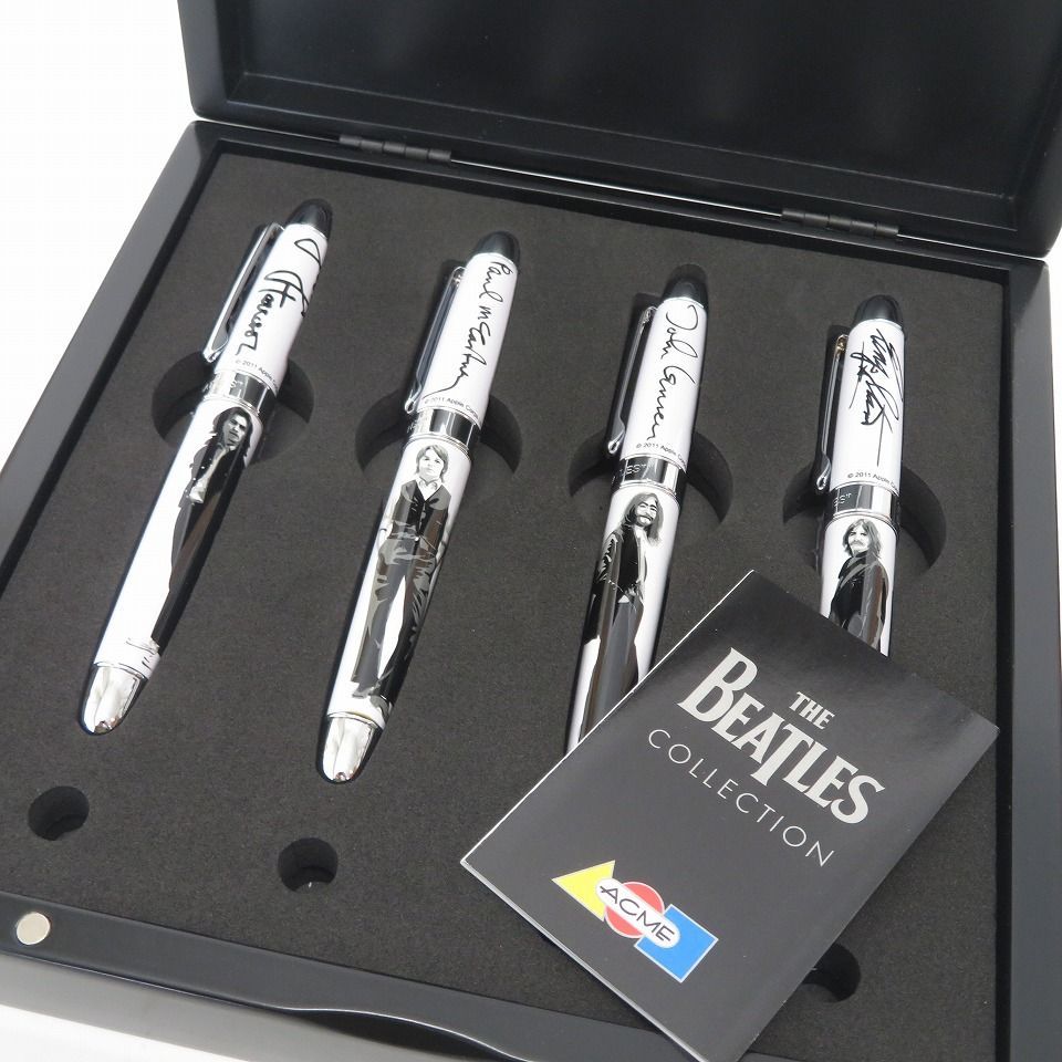 ザ・ビートルズ THE BEATLES ACME ４pens セット 600本世界限定 843756 - メルカリ