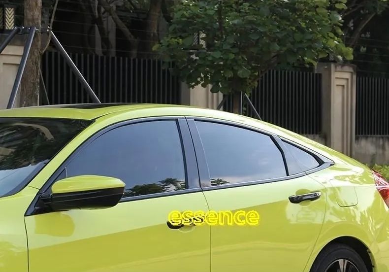 ウィンドウトリム ホンダ シビック 10世代 パーツ セダン 車の窓の明るいストリップ センターピラーアクセサリ 20P