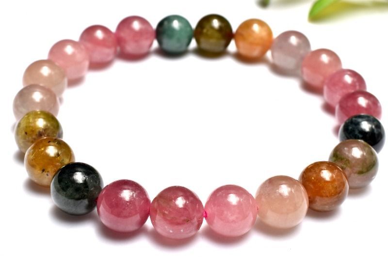 1点物】高品質◇マルチカラー MIXトルマリン 8.5mm
