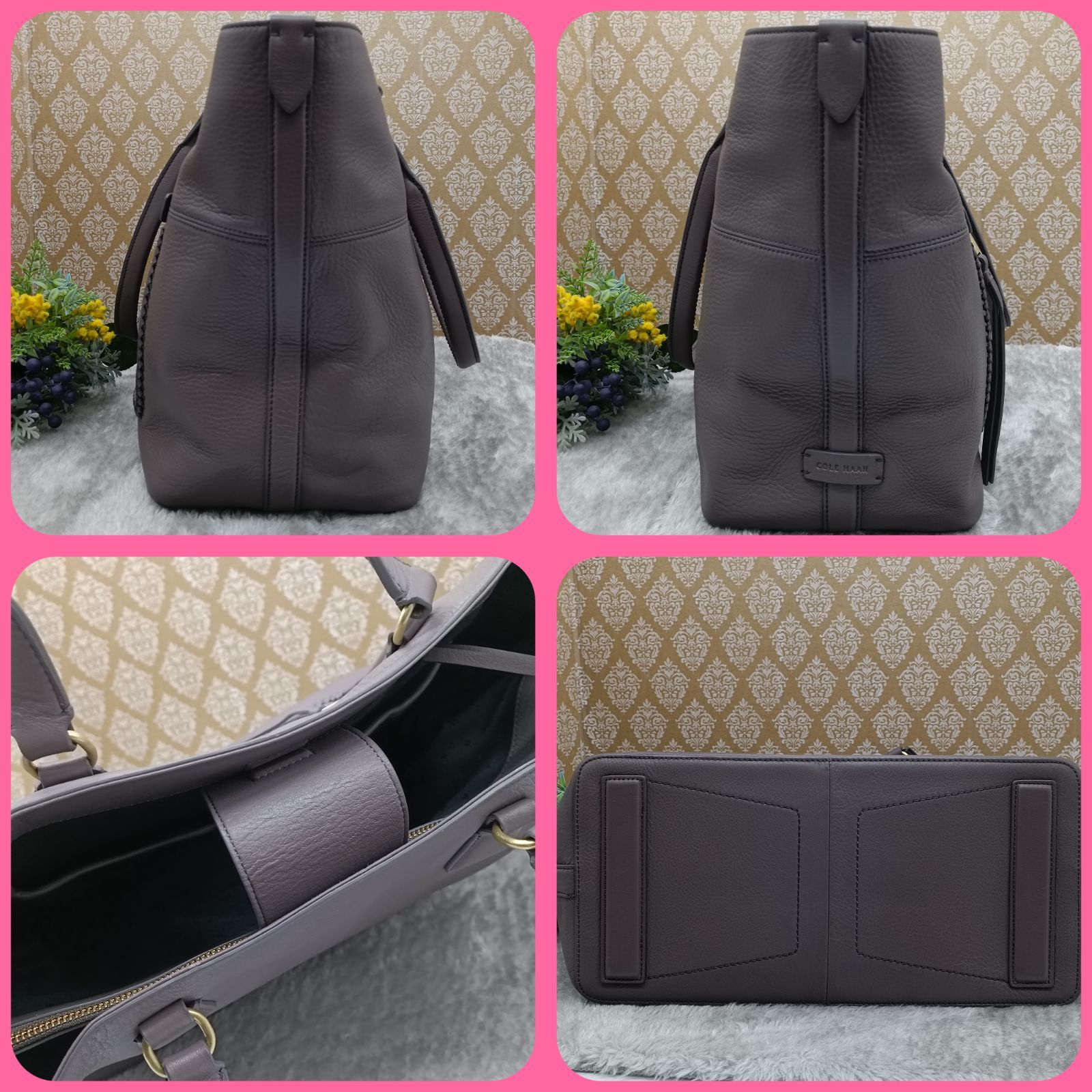 Cole Haan 》 ☆美品☆ コールハーン トートバッグ ビジネスバッグ 