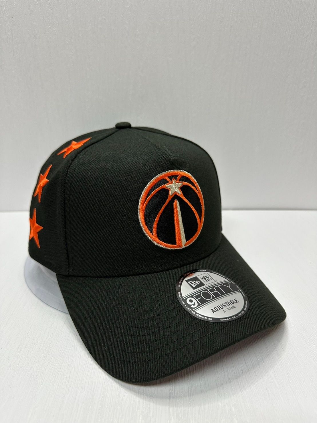 Newera ワシントンウィザーズ 9forty A-FRAME スナップバックキャップ ブラック