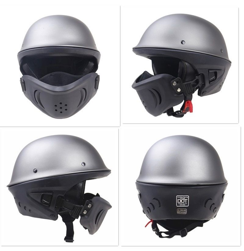 ROGUEHELMET アメリカン オートバイ ギャング ヘルメット DOT 認定の