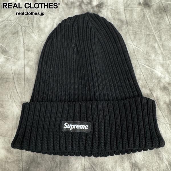 美品 タグ付き シュプリーム スモールボックス ビーニー ニット帽 ブラック Supreme シュプリーム 2023AW New Era Box Logo Beanie