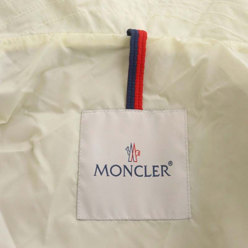 モンクレール MONCLER OMBRE GIUBBOTTO オンブル ナイロンコート スプリングコート マウンテンパーカー ロング フード  ジップアップ 国内正規 0 ベージュ /ES □OS - メルカリ