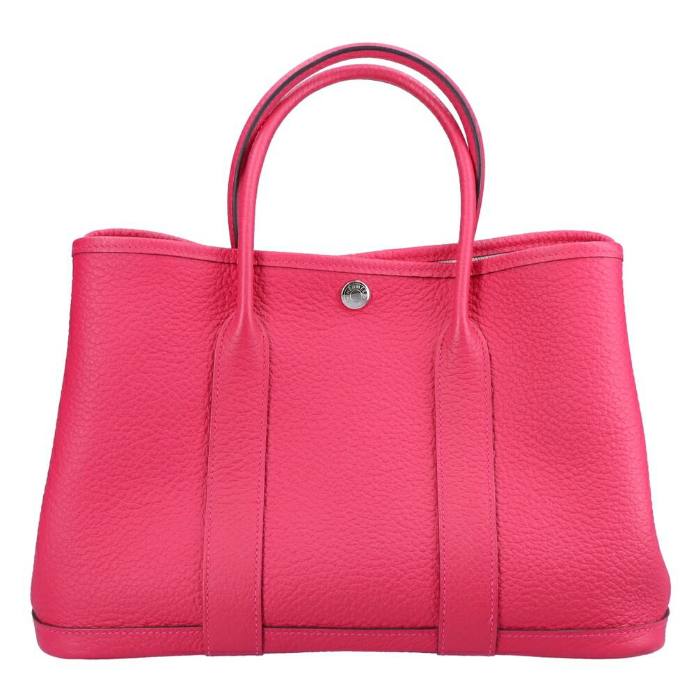 人気 HERMES ガーデンパーティー PM ローズメキシコ 2wayバッグ リユース品】 エルメス HERMES バッグ ハンドバッグ ガーデン