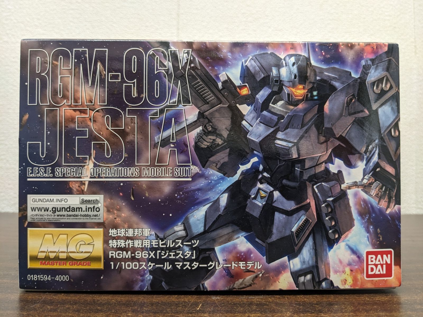 プラモデル　1/100 MG 地球連邦軍 特殊作戦用モビルスーツ RGM-96X ジェスタ 「機動戦士ガンダムUC」 [0181594] RGM-96X ジェスタ (MG) (ガンプラ) - ホビーサーチ ガンプラ他