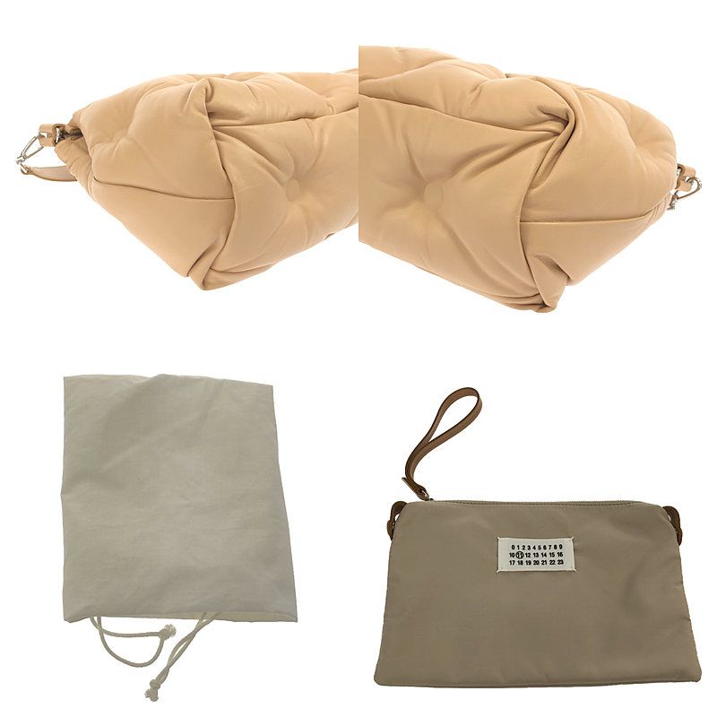 【美品】  Maison Margiela / メゾンマルジェラ | 2022SS | Glam Slam / グラムスラム 2way ショルダー付き レザー クラッチ ハンドバッグ | UNI | ベージュ系 | レディース 楽天市場】【美品】 Maison Margiela / メゾンマルジェラ | 2022SS