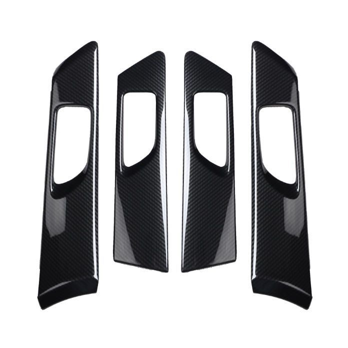 08-12款森林人ハンドル装飾配Forester改装炭素繊維内装貼ります