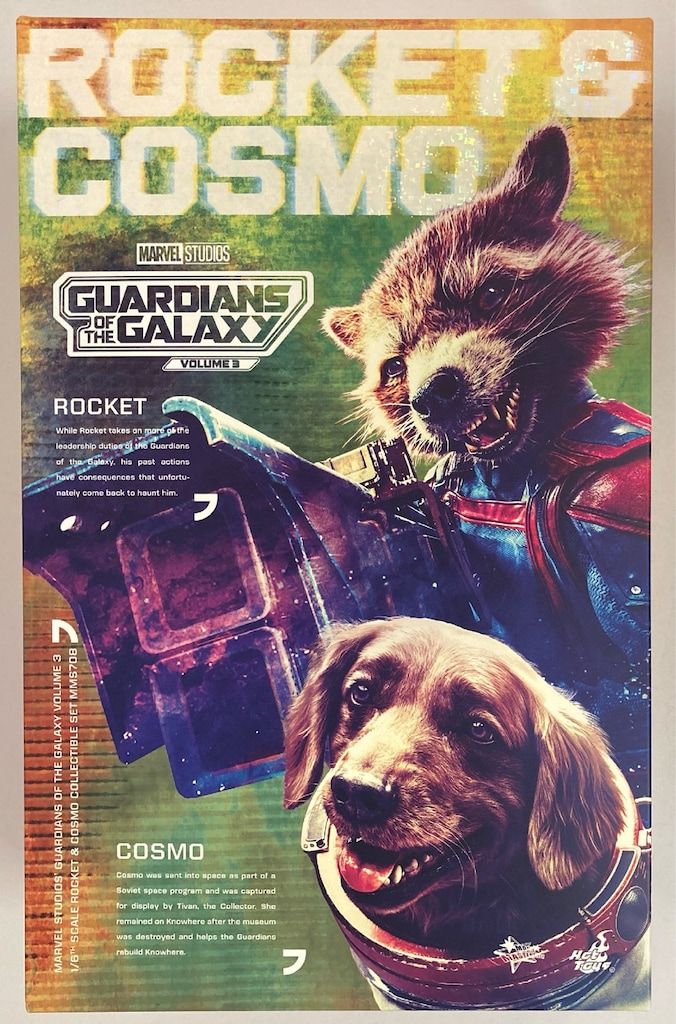 HOTTOYS MOVIE MASTERPIECE ROCKET u0026 COSMO MMS708
