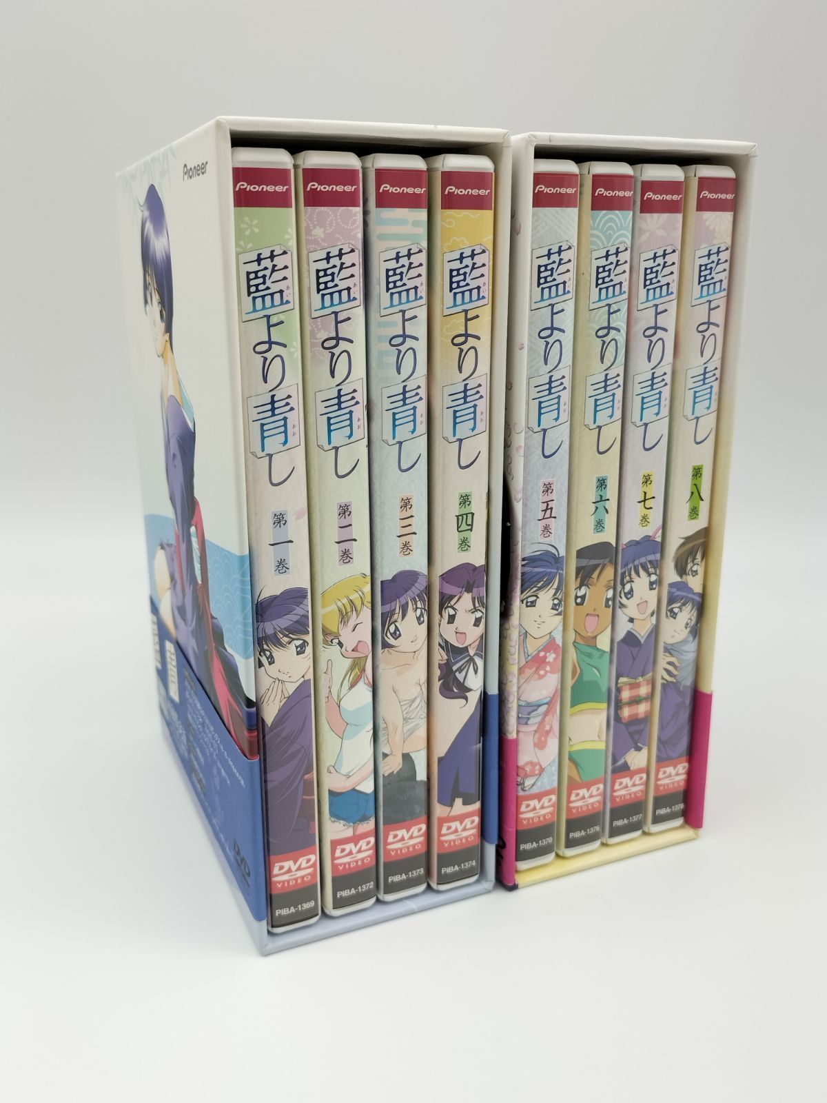 3-28】 初回限定版 特典付 藍より青し 1〜8巻 DVDボックスセット 