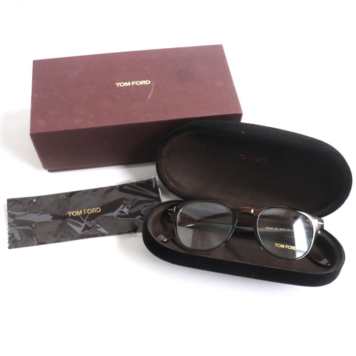 未使用品▽TOM FORD トムフォード TF5400 65 アジアンフィット  