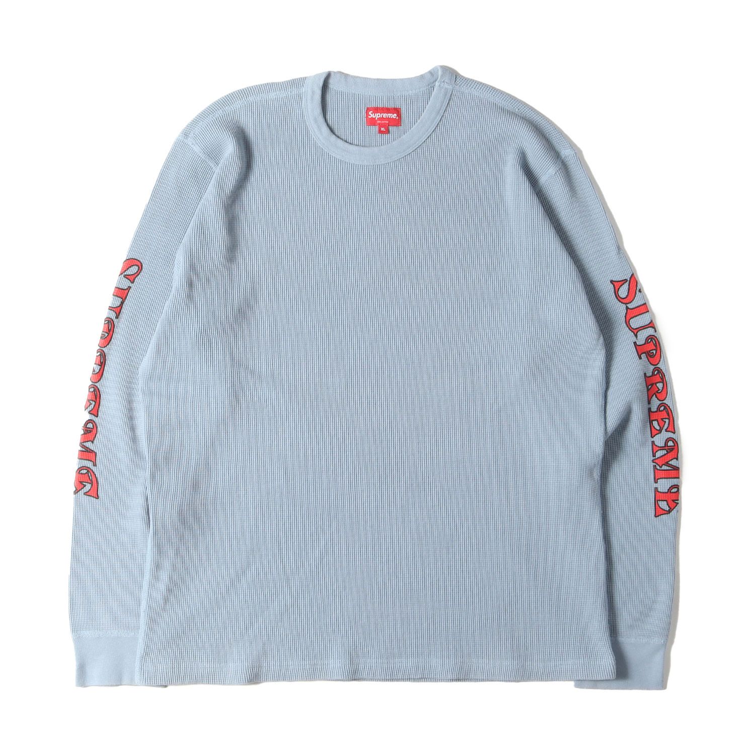 Supreme シュプリーム Tシャツ サイズ:XL 袖ロゴ サーマル ロング 