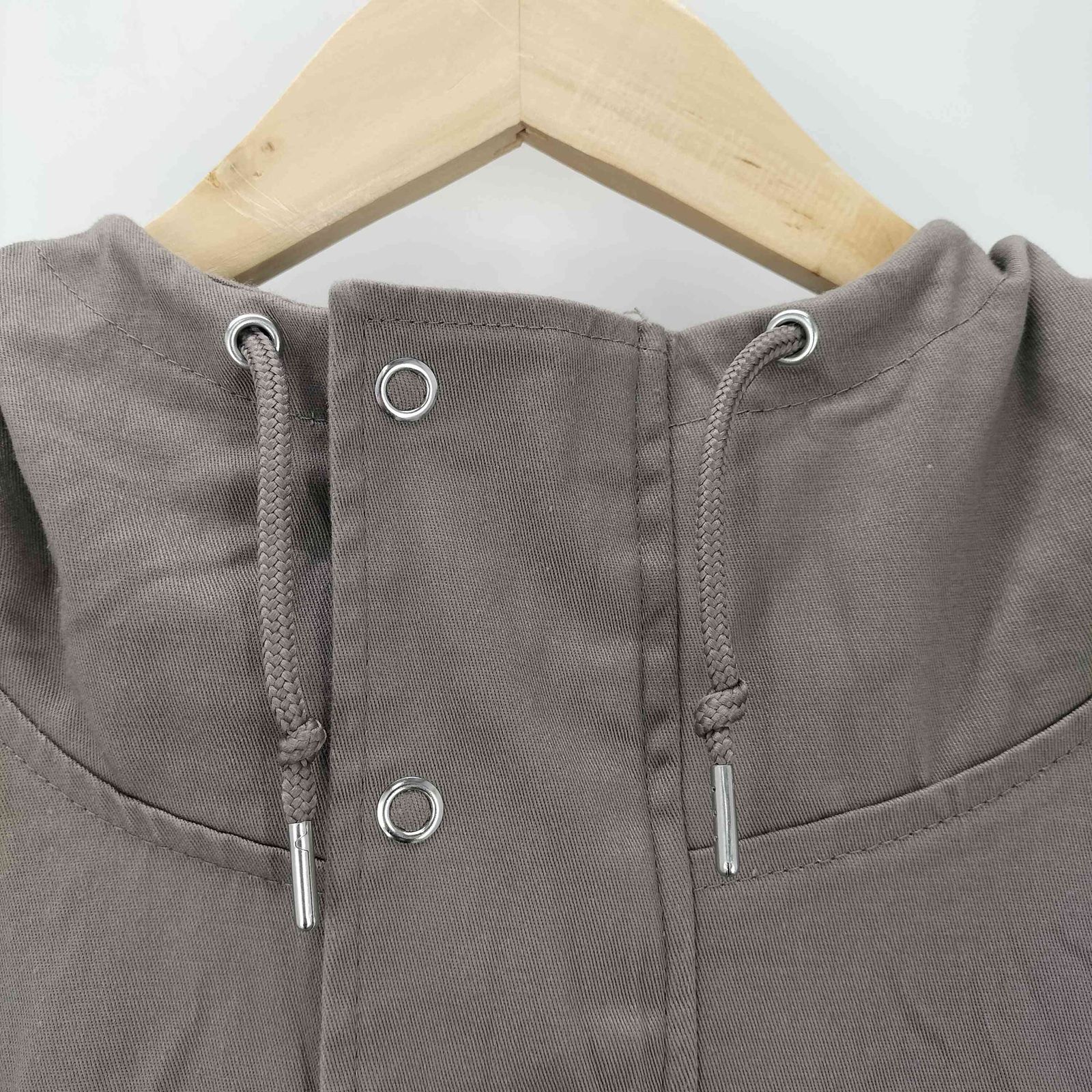 CLEL ミリタリーデザイン マウンテンパーカー M ホワイト系1 CLEL