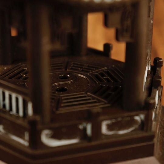 銅製 二重六角亭香炉 香道具 置物 古亭香炉 現代工芸品 美術品 銅製 二重六角亭香炉 香道具 置物 古亭香炉 現代工芸品 美術品