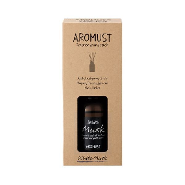 まとめ 晴香堂 アロマストスティック ホワイトムスク 130ml 1個 ×5セット