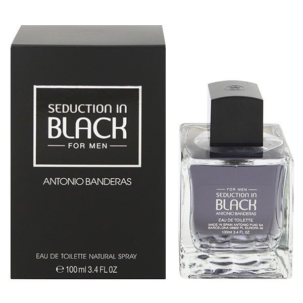 アントニオ バンデラス セダクション イン ブラック (箱なし) EDT・SP 100ml 香水 フレグランス SEDUCTION IN BLACK  ANTONIO BANDERAS 新品 未使用