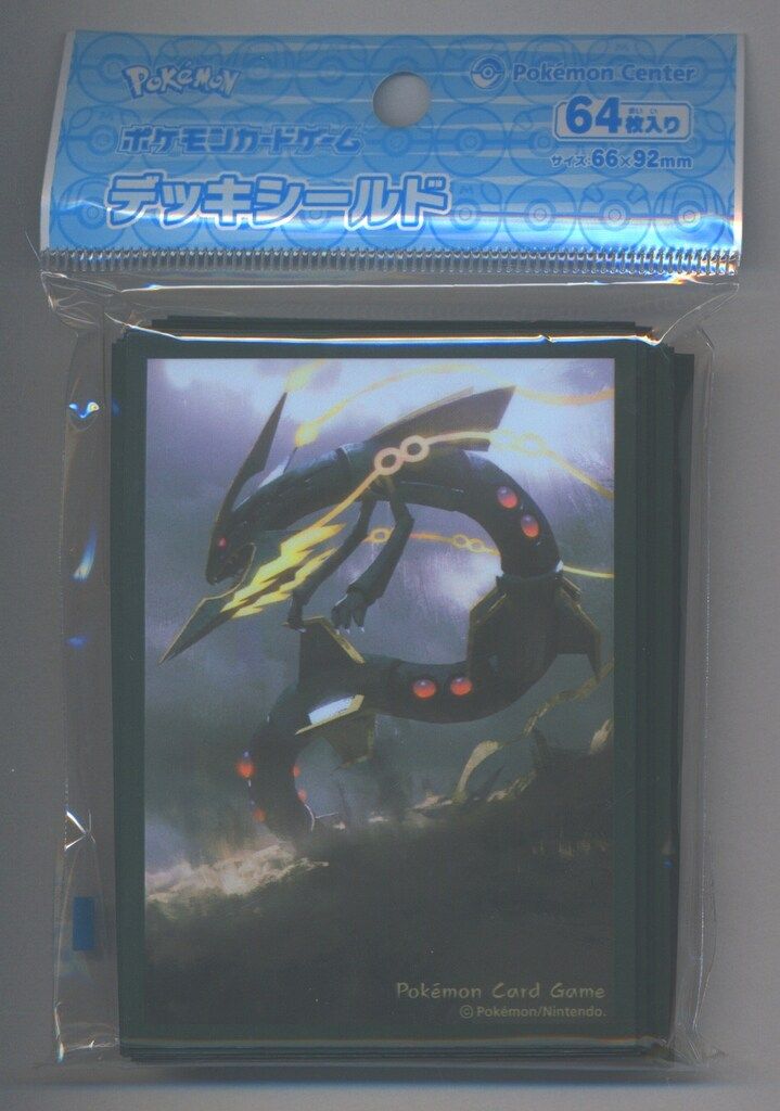 Pokemon デッキシールド（スリーブ） メガレックウザ 64枚