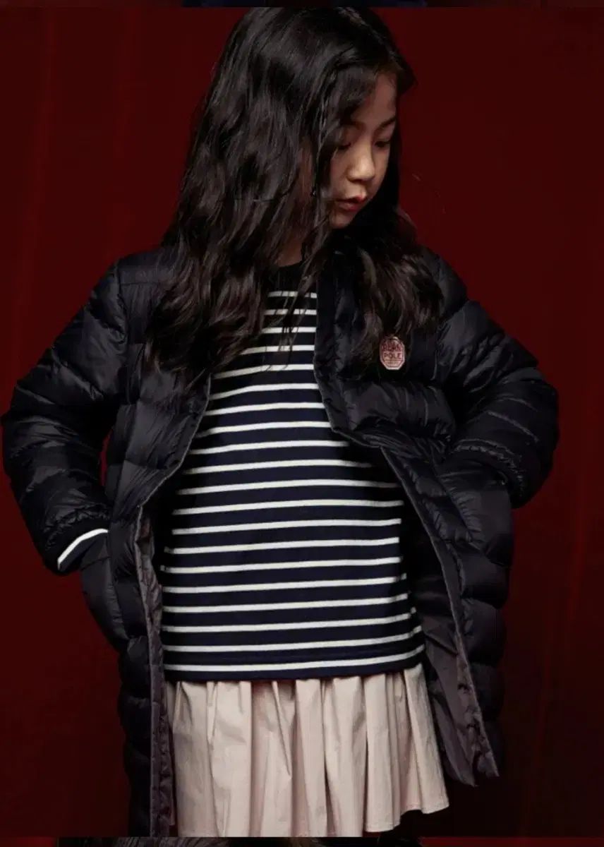  ビーンポール キッズ リバーシブル グースダウン ユニセックス ダウンジャケット ロング丈 その他 ジャケット ブルゾン