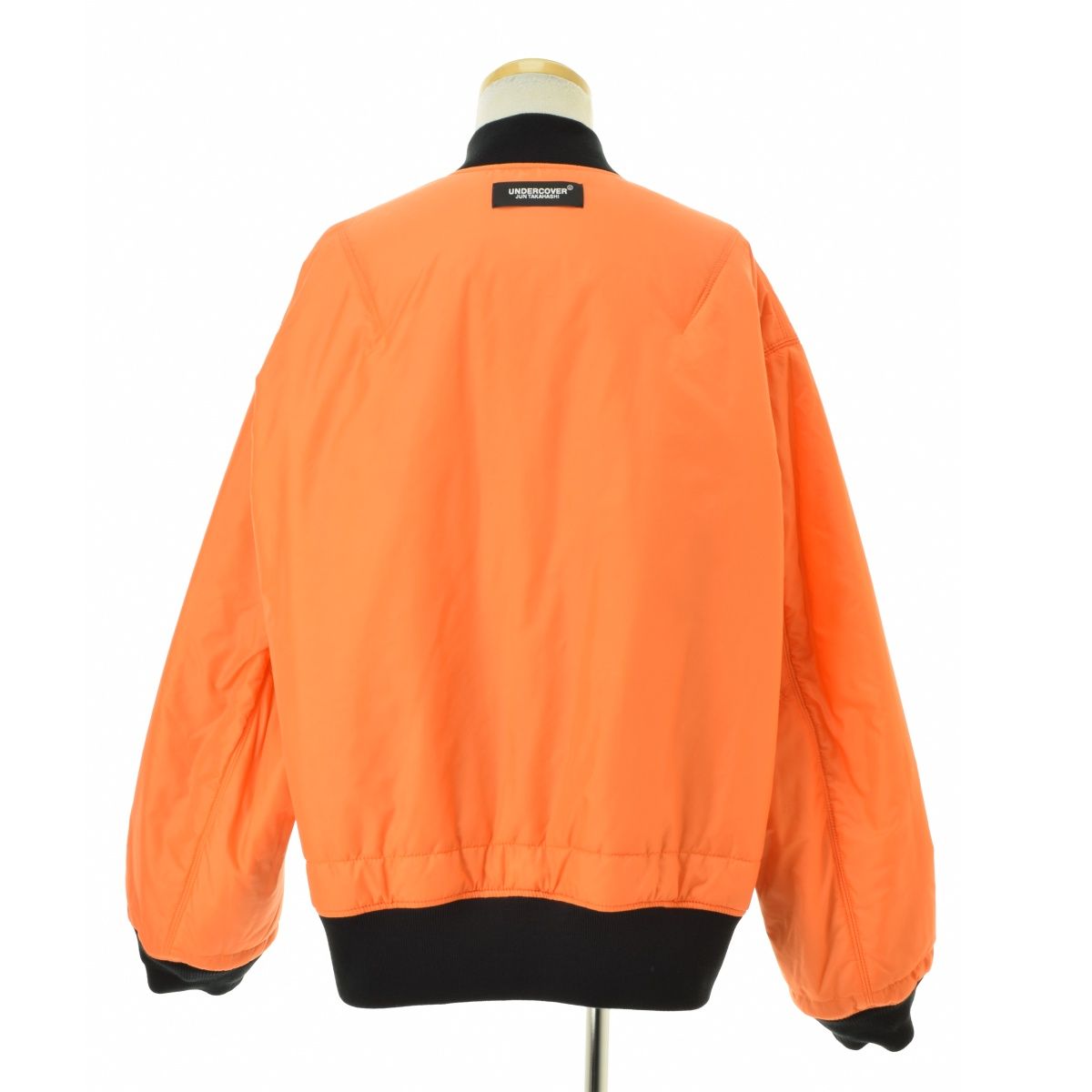 UNDERCOVER】24AW UC2D4211 後TP総柄NyタフタMA-1 Twin Peaks
