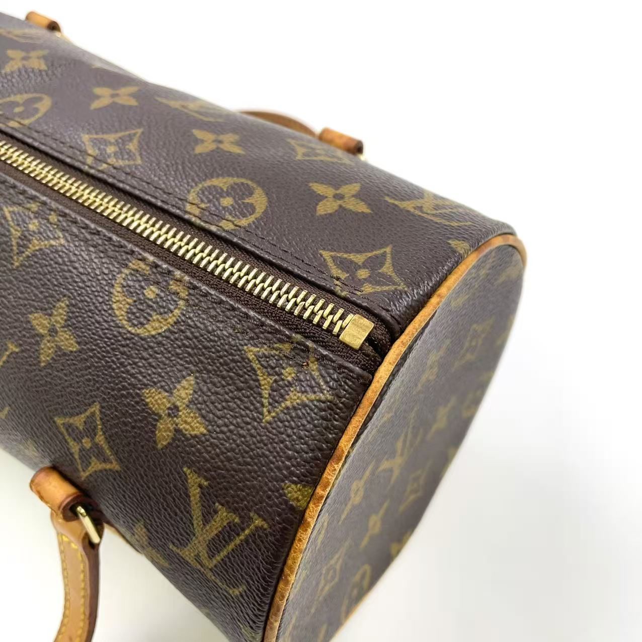LOUIS VUITTON パピヨン26 モノグラム モノグラム レザー×PVC