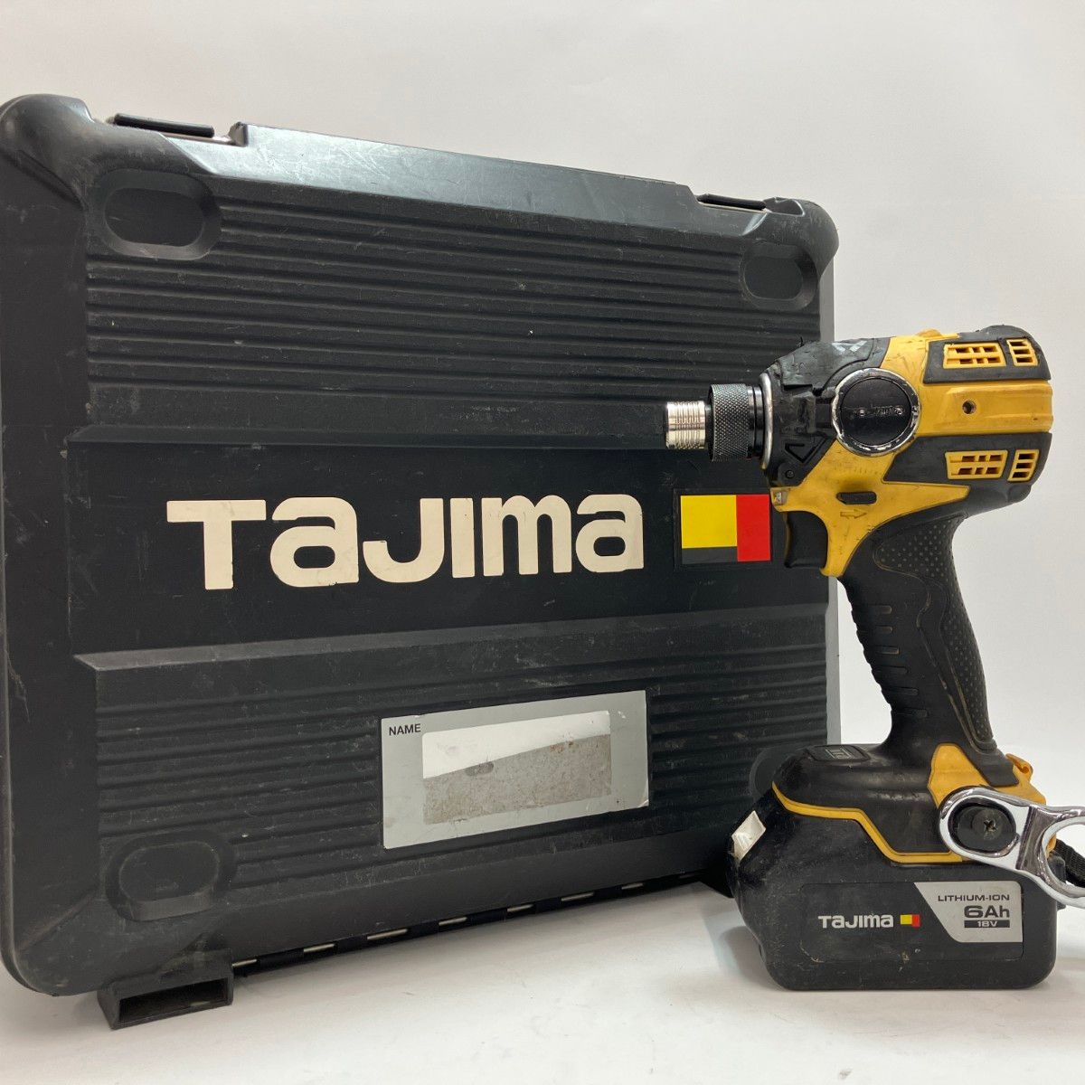 TAJIMA タジマ インパクトドライバ PT-F300A バッテリー 充電器 ケース付