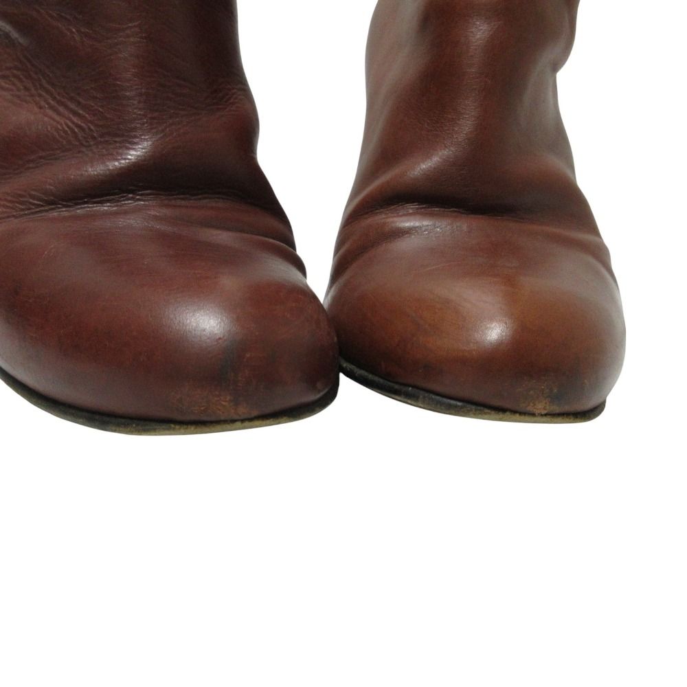 MICHEL VIVIEN(ミッシェルヴィヴィアン)レザーショートブーツ □定10.2万 美品 ミッシェルヴィヴィアン ショートブーツ 黒 37