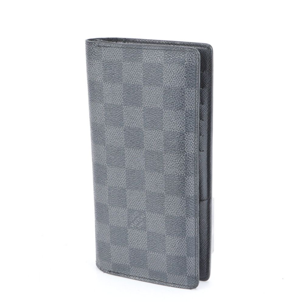 極美品 現行品 ダミエ グラフィット ポルトフォイユ ブラザ N62665