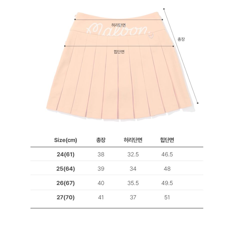 Malbon ゴルフスカート インナーパンツ付 速乾ストレッチ 秋冬新作⛳