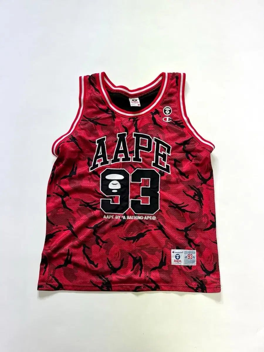 2014 S ／ AAPE X Champion A BATHING APE(アベイシングエイプ) Champion(チャンピオン) カモフラ ノースリーブ