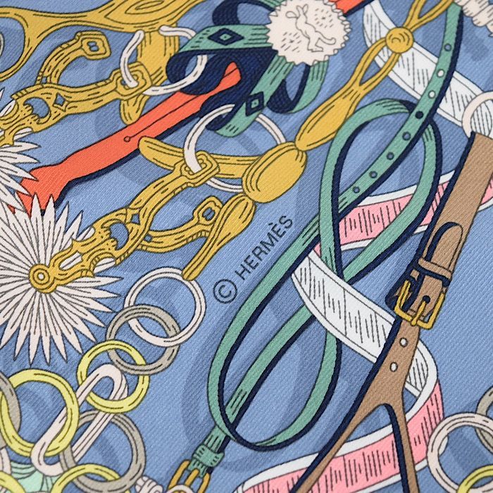 エルメス HERMES スカーフ カレ 70 シルク100％ Bouquets