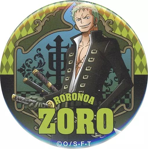 中古】バッジ・ピンズ ロロノア・ゾロ 「ワンピース “輩”缶