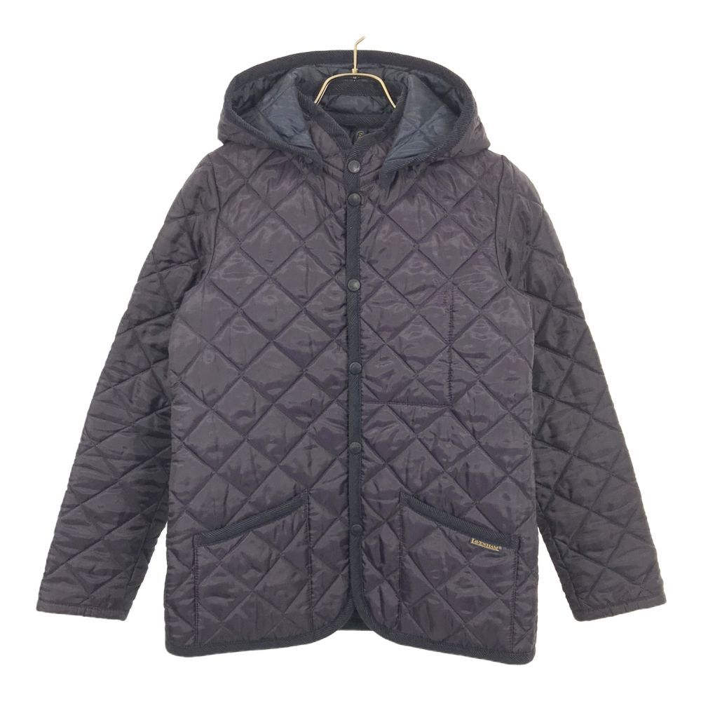 ラベンハム イギリス製 長袖 キルティングジャケット 36 パープル系  