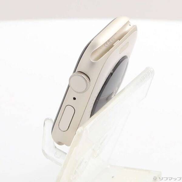 〔 品〕 Apple Watch SE 第2世代 GPS 44mm スターライトアルミニウムケース バンド無し 305