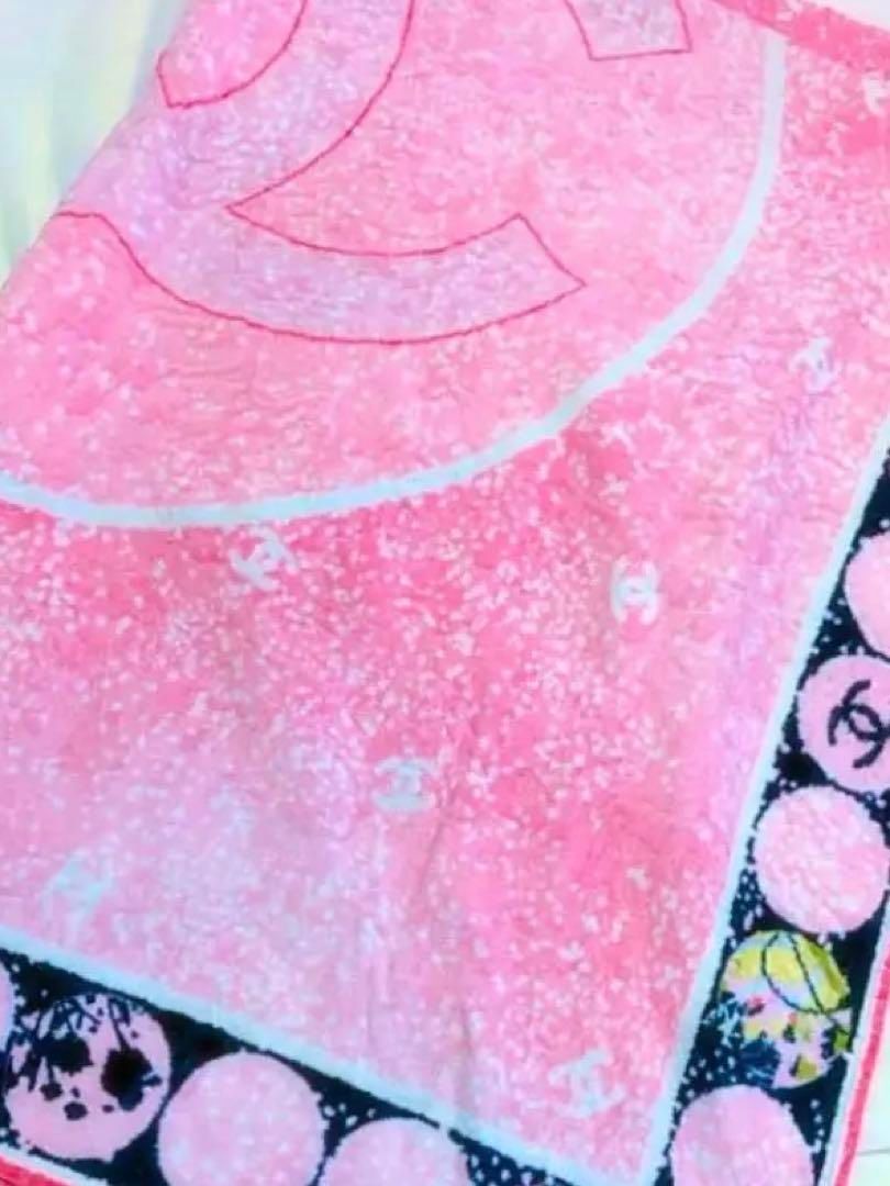 CHANEL ビーチタオル ブランケット シャネル
