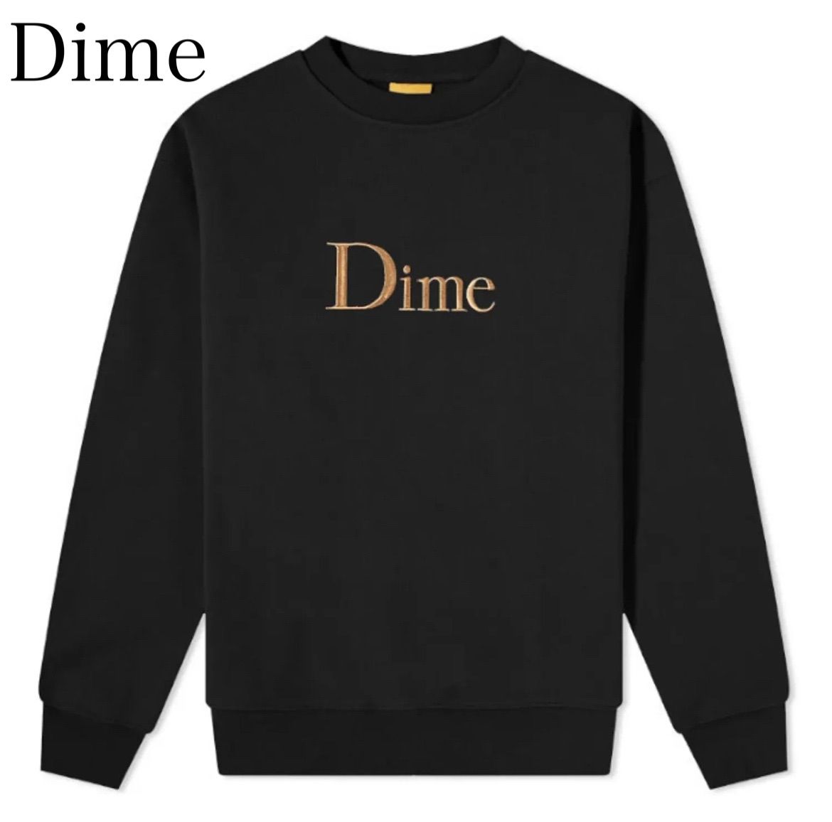 完売アイテム】Dime Embroid logo sweat shirt-