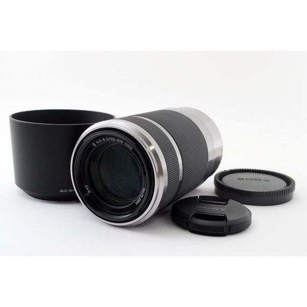 ソニー SONY SEL55210 E 55-210mm OSS F4.5-6.3 シルバー 美品 E