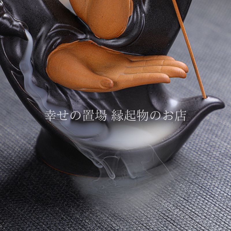 銅器 仏手倒流香 茶台 机 事務室 薫香炉 装飾品 工芸品 置物 銅器 仏手倒流香 茶台 机 事務室 薫香炉 装飾品 工芸品