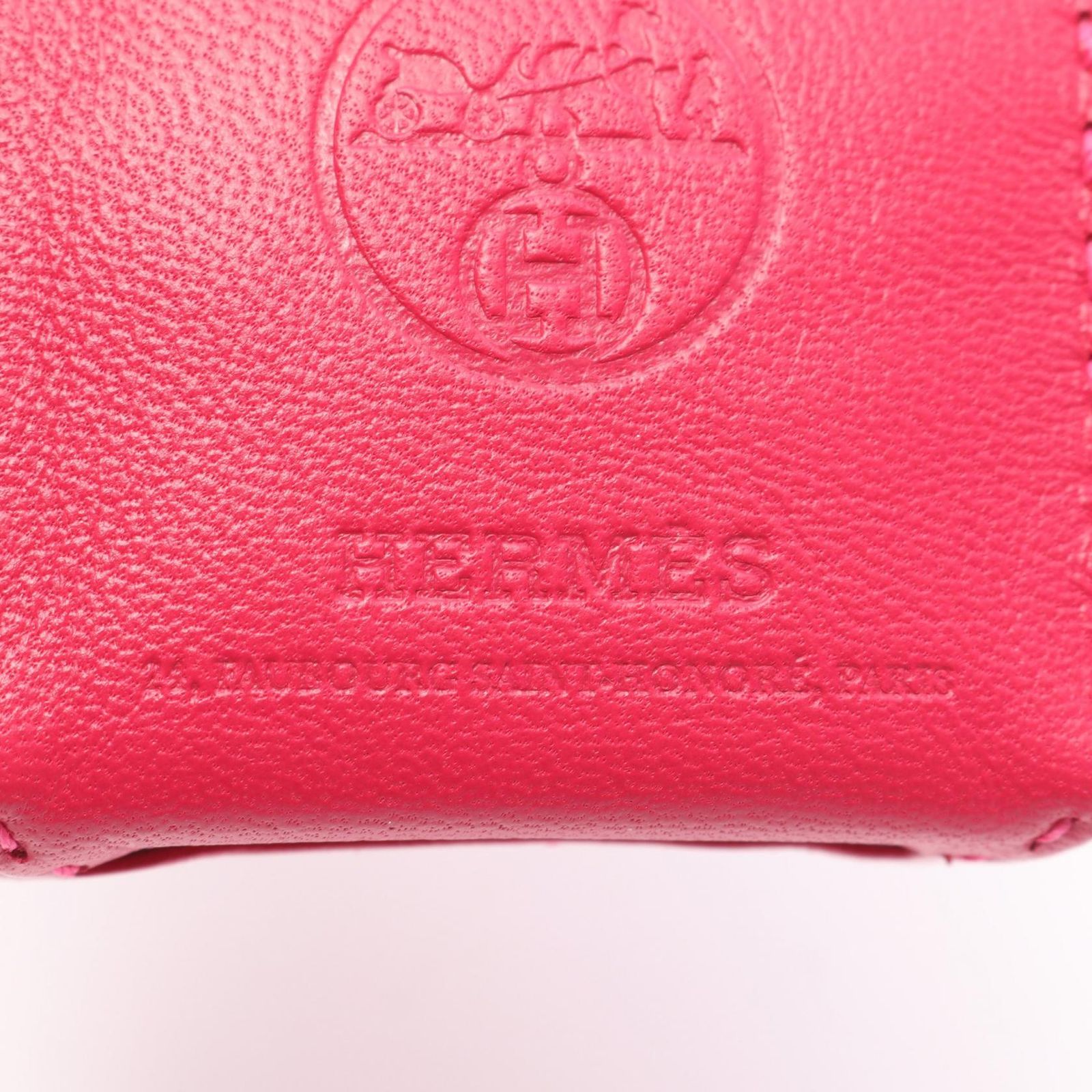 エルメス サックオランジュ ローズメキシコ チャーム HERMES HERMES エルメス バッグチャーム サック・オランジュ ローズ