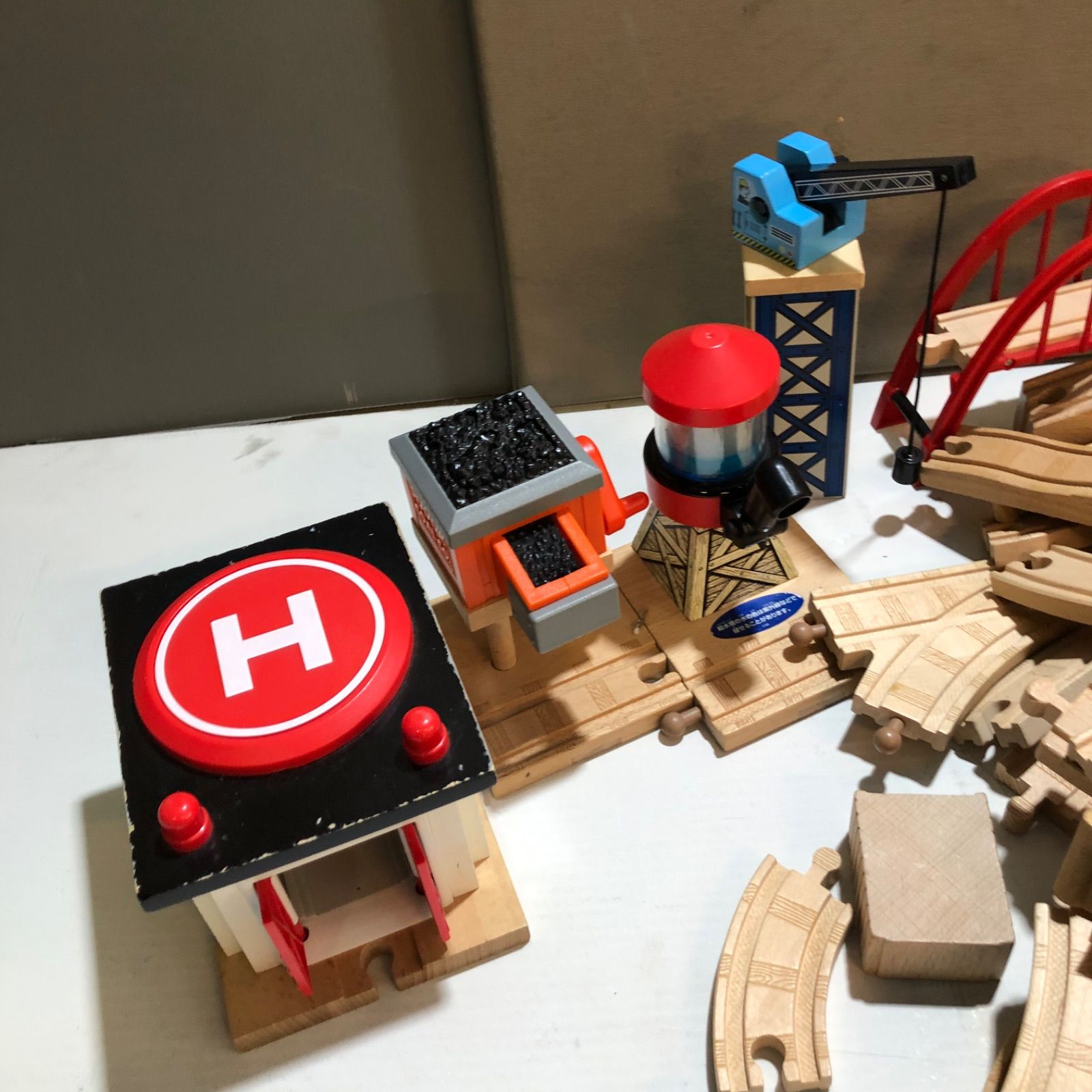 大量*木製レール*トーマスあり* きかんしゃトーマス 木製レール 大量 
