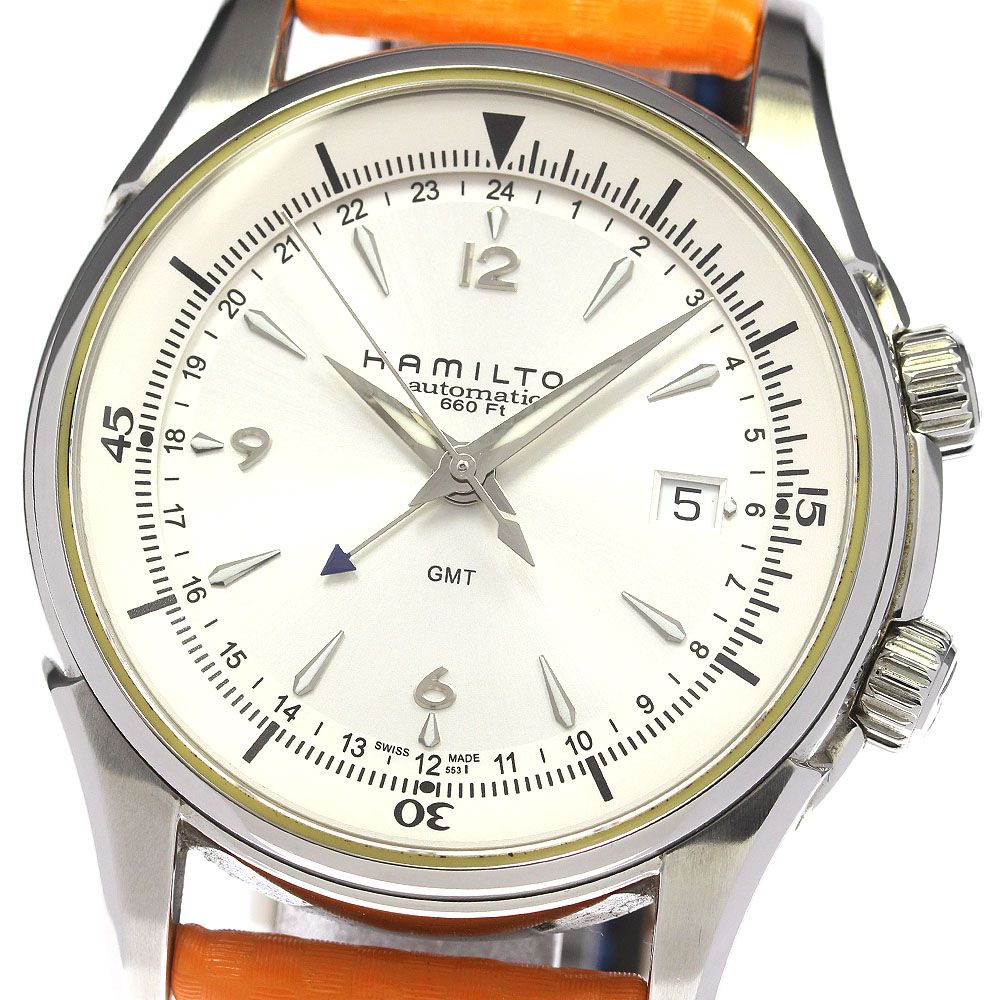 ハミルトン HAMILTON H326250 ジャズマスター トラベラー GMT 自動巻き 