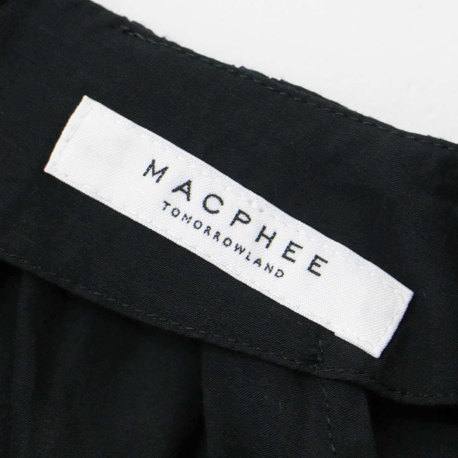 MACPHEE マカフィー トゥモローランド コットン ブラウス トップス 9分